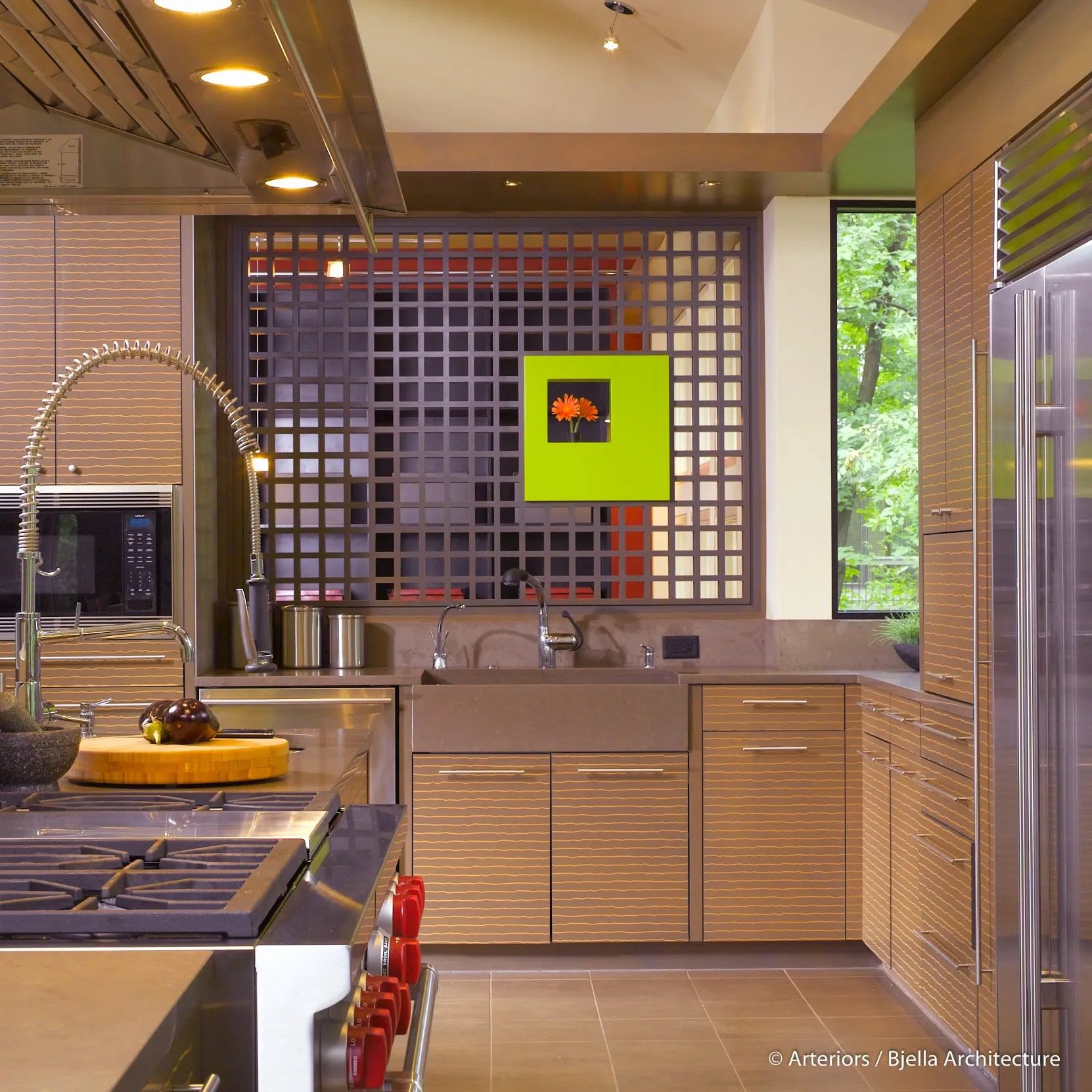 Modern custom kitchen design