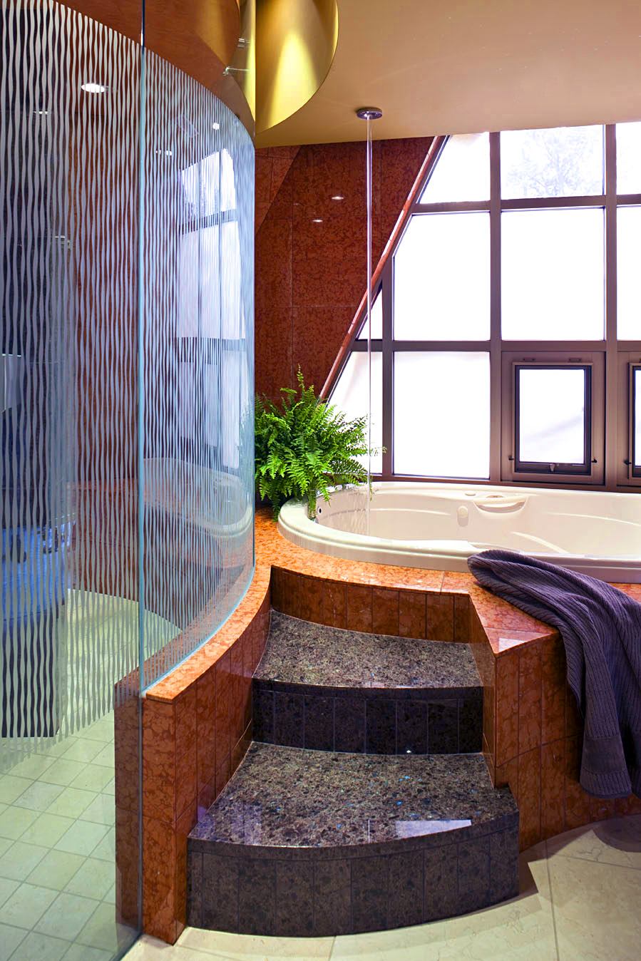 Spa-like bathroom retreat